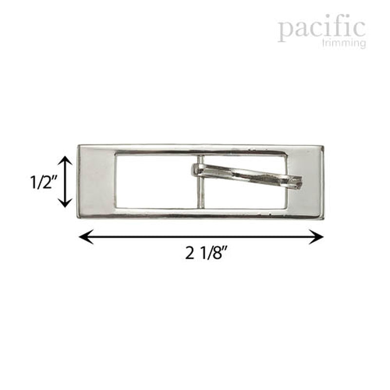0.5 Inch Shoes Buckle Nickel