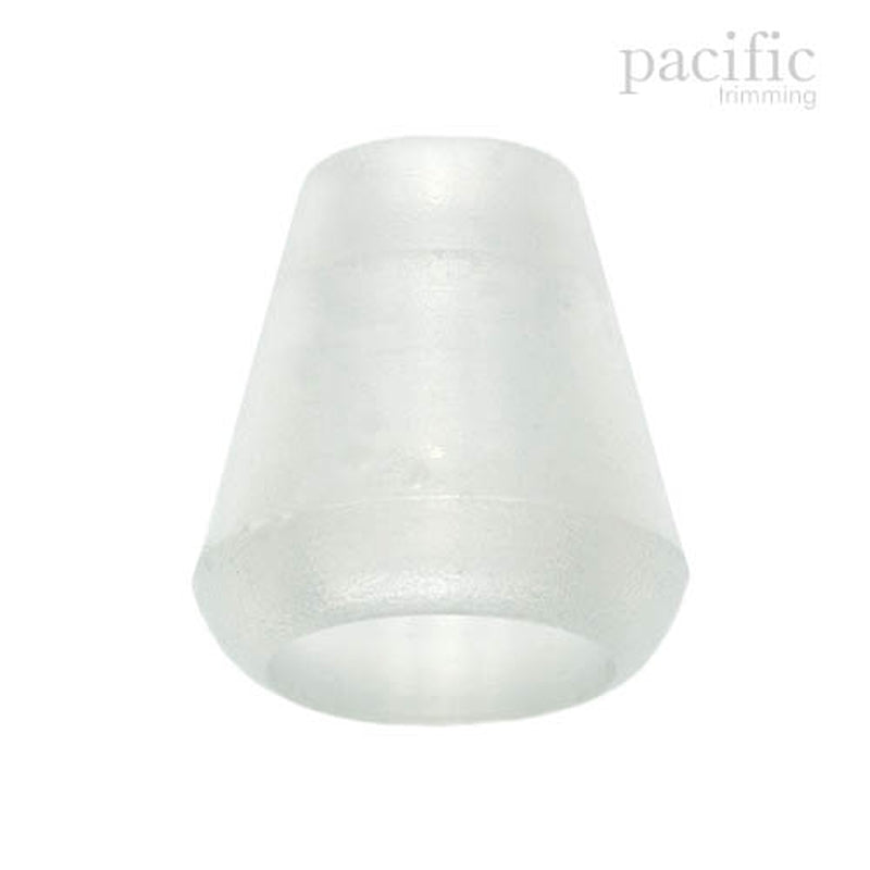 5mm Plastic Cord End Transparent