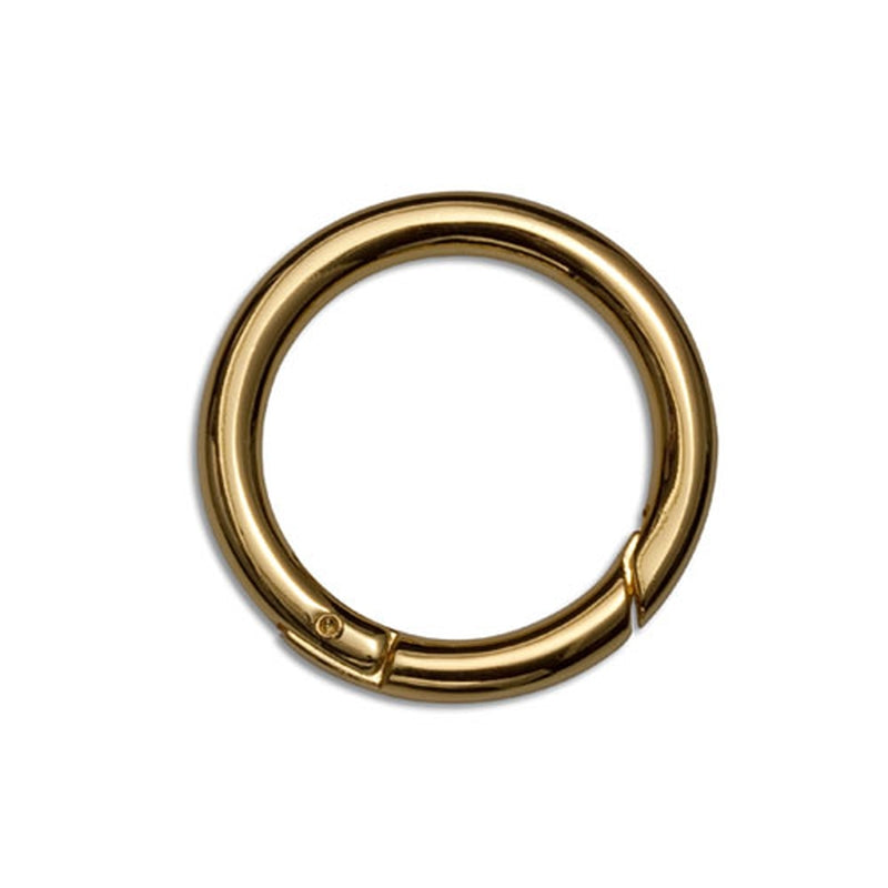 Spring Open Jump Ring Gold 2 sizes