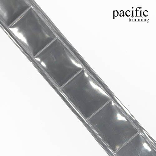 1 Inch Reflective Vinyl Tape Gray