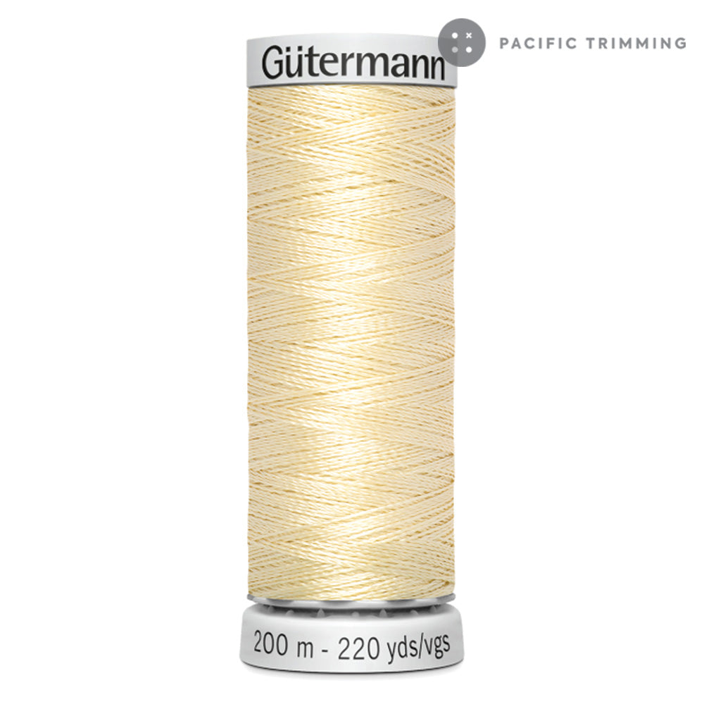 Gutermann Dekor Rayon Machine Embroidery 200M Colors #1000 to #2065