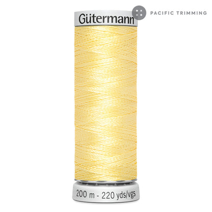 Gutermann Dekor Rayon Machine Embroidery 200M Colors #1000 to #2065