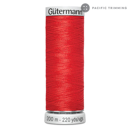 Gutermann Dekor Rayon Machine Embroidery 200M Colors #4500 to #5260