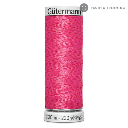 Gutermann Dekor Rayon Machine Embroidery 200M Colors #4500 to #5260