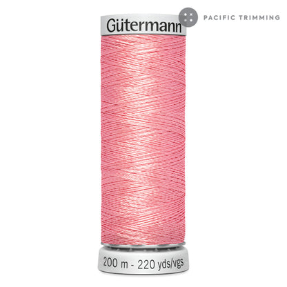 Gutermann Dekor Rayon Machine Embroidery 200M Colors #4500 to #5260