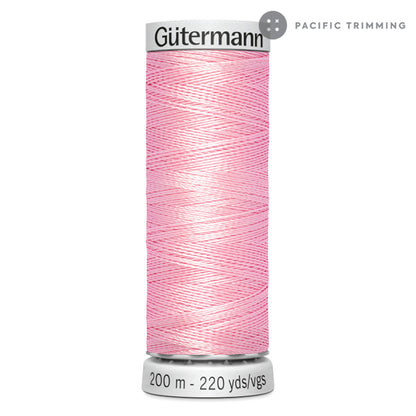 Gutermann Dekor Rayon Machine Embroidery 200M Colors #4500 to #5260