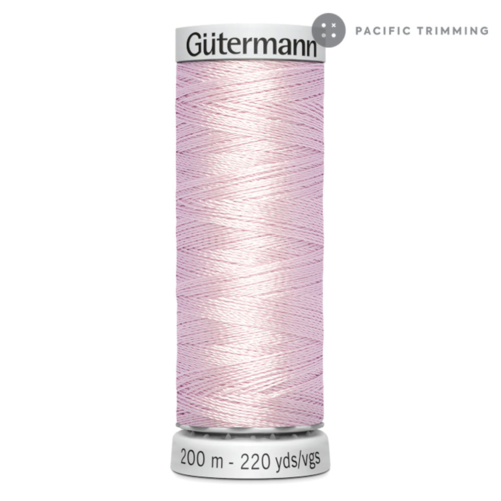 Gutermann Dekor Rayon Machine Embroidery 200M Colors #4500 to #5260