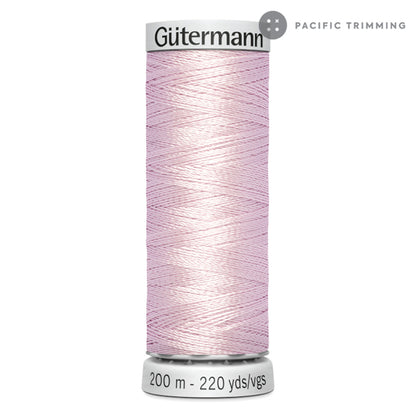 Gutermann Dekor Rayon Machine Embroidery 200M Colors #4500 to #5260