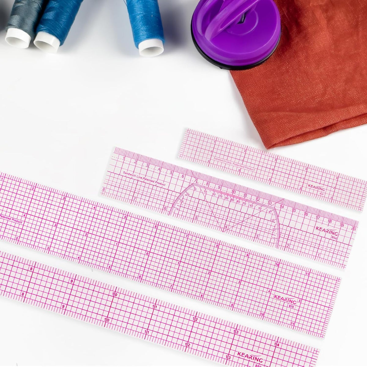 Kearing Pattern Making Ruler – Multiple Sizes