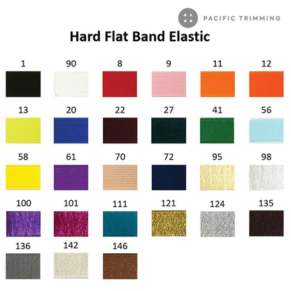 Hard Flat Band Elastic