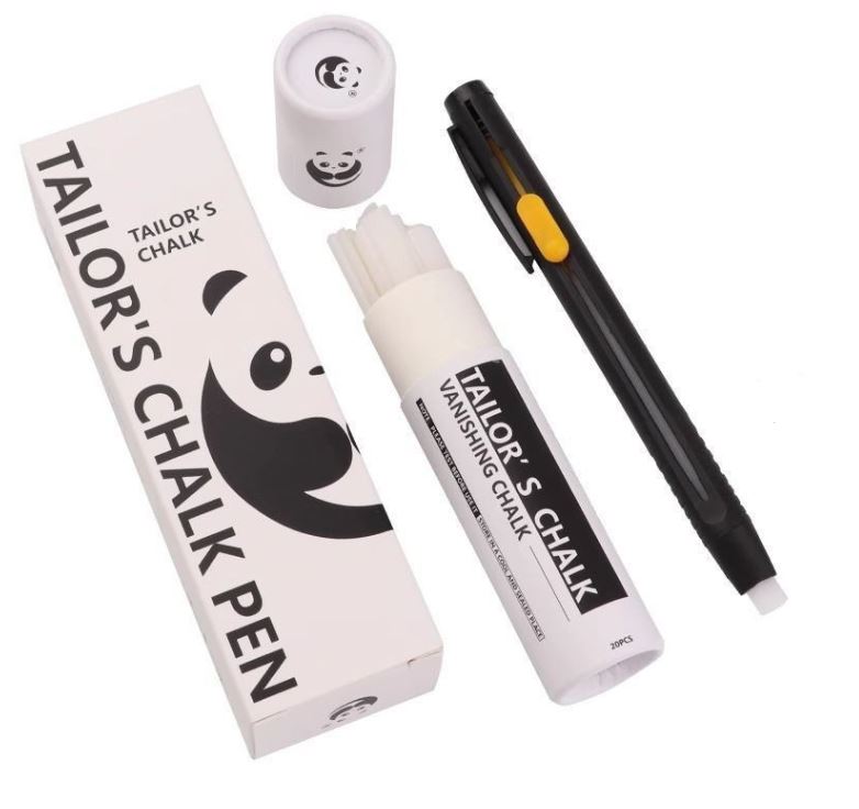 Sewing Chalk Marker Kit – 2 Pen Holders & 20 Chalk Refills