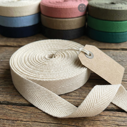 Cotton Herringbone Twill Tape