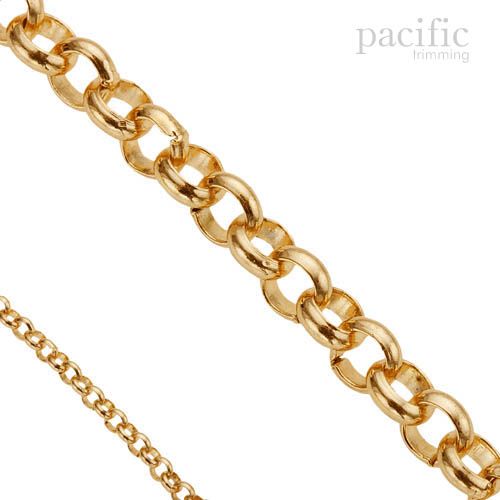 Metal Rollo Chain Gold