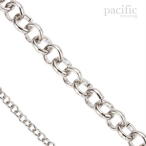 Metal Rollo Chain Silver