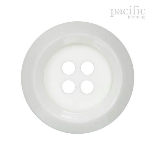 Round Concave 4 Hole Nylon Button 125056BA