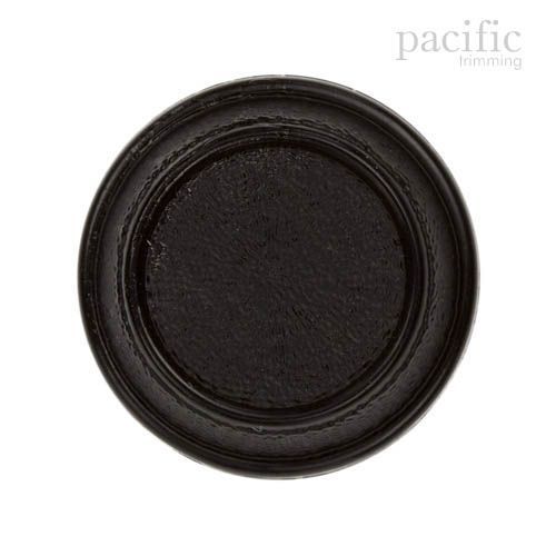 Round Nylon Shank Button 125509BA Black