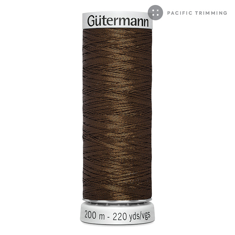 Gutermann Dekor Metallic Embroidery Thread 200M 29 Colors