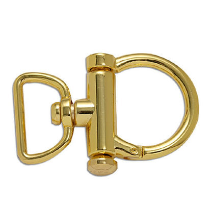 1 Inch Open Swivel Snap Gold 