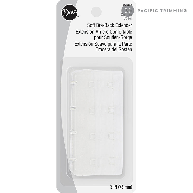 Dritz 3″ Soft Bra-Back Extender