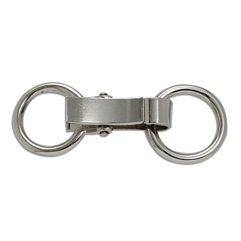 0.5 Inch Ring Snap Swivel Silver