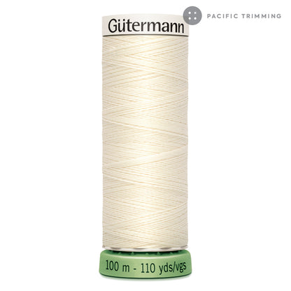 Gutermann Recycled Polyester Sew All rPET Thread 100M Multiple Colors