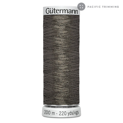 Gutermann Dekor Metallic Embroidery Thread 200M 29 Colors