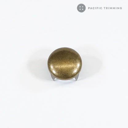 Round Dome Shape Studs Nailheads Multiple Colors Antique Brass
